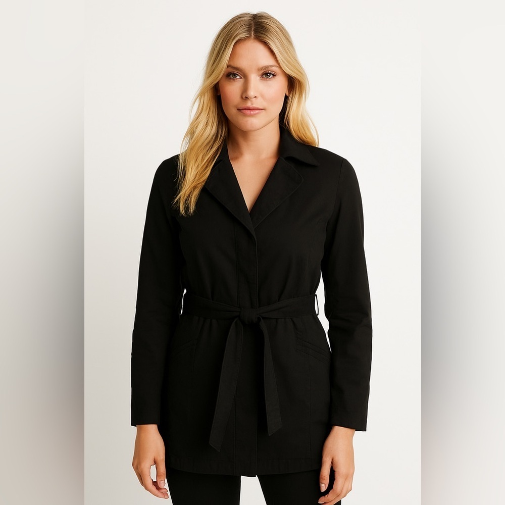 Aritzia Talula Babaton Black Trench Coat